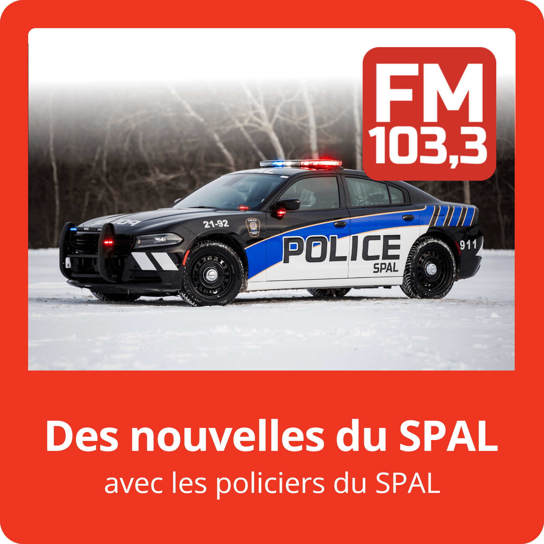 Des nouvelles du SPAL avec les policiers du SPAL